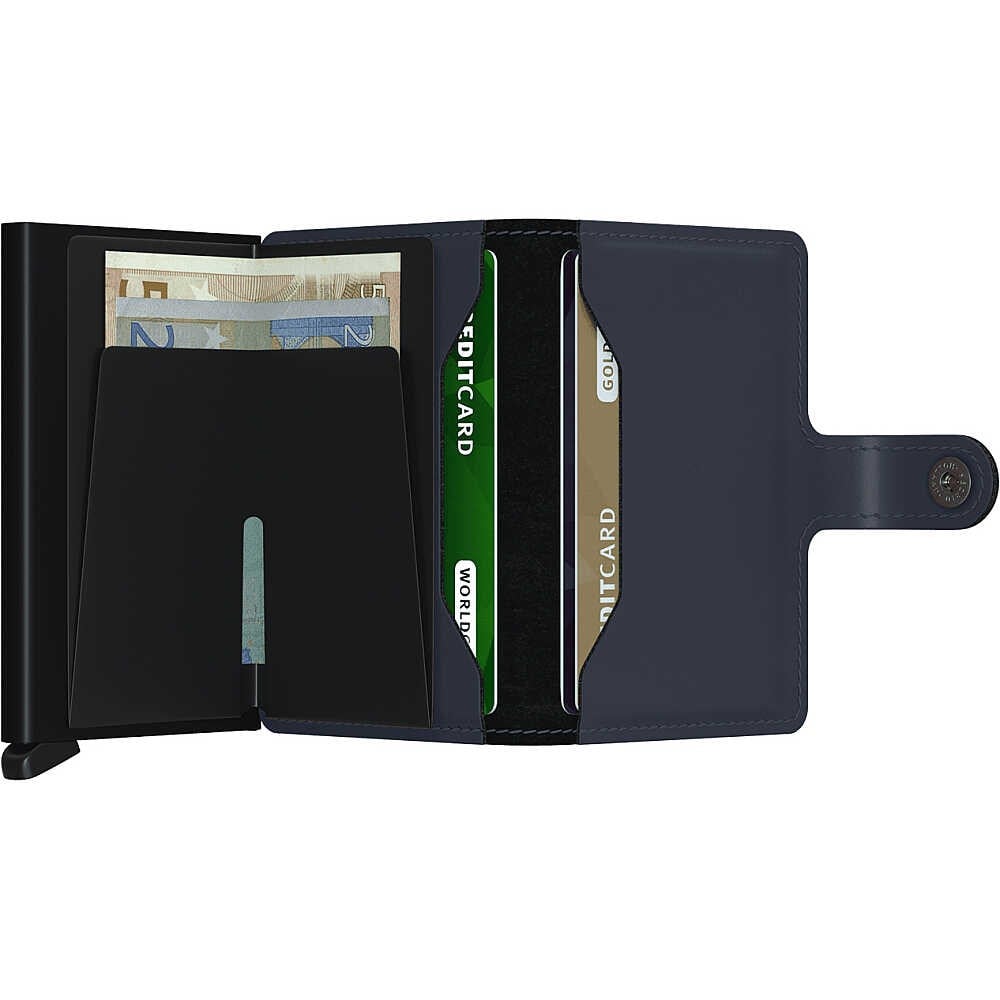 Secrid Miniwallet Matte Cüzdan, Gece Mavisi