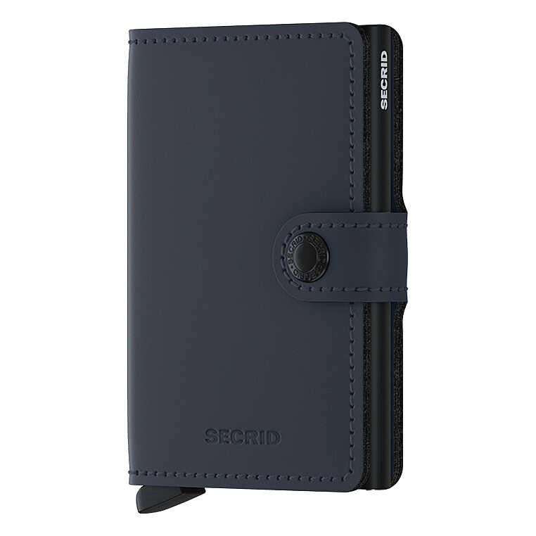 Secrid Miniwallet Matte Cüzdan, Gece Mavisi