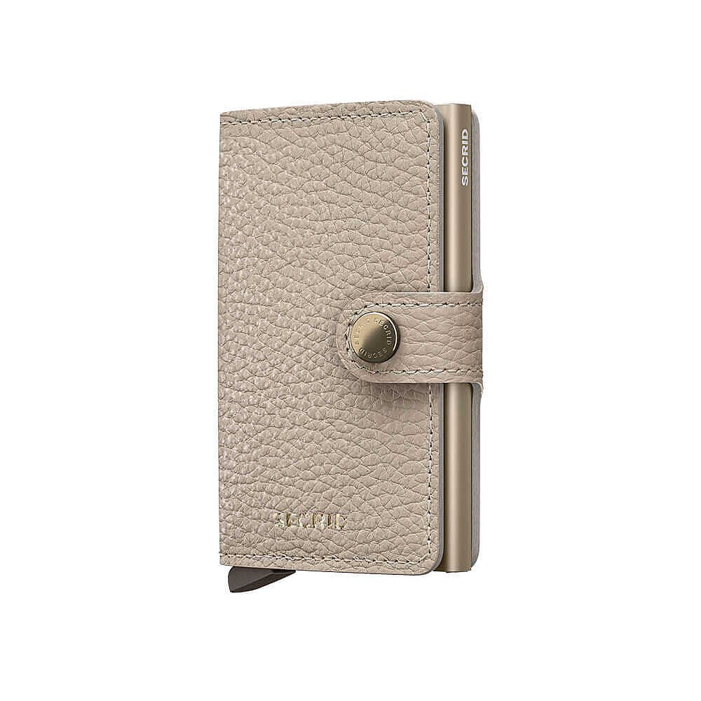 Secrid Miniwallet Pebble Kartlık Cüzdan, Bej
