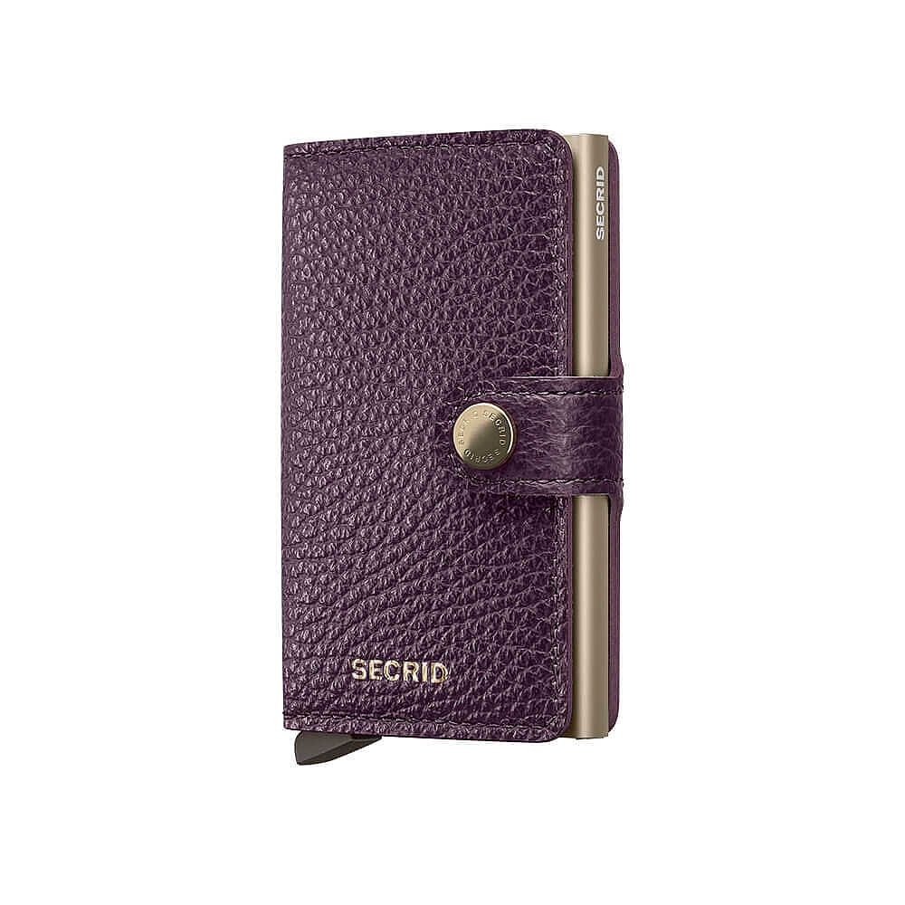 Secrid Miniwallet Pebble Kartlık Cüzdan, Mor