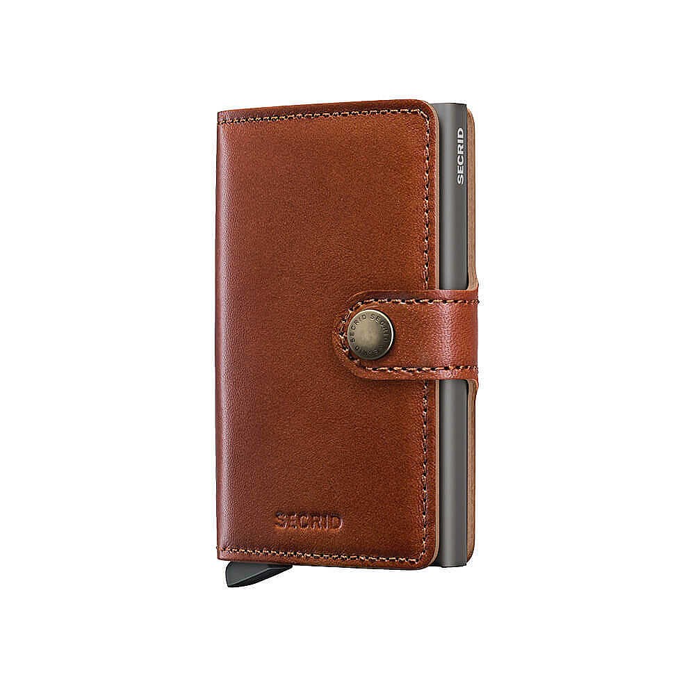 Secrid Miniwallet Texano Kartlık Cüzdan, Kahve