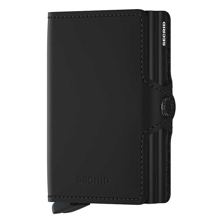 Secrid Twinwallet Matte Cüzdan, Siyah