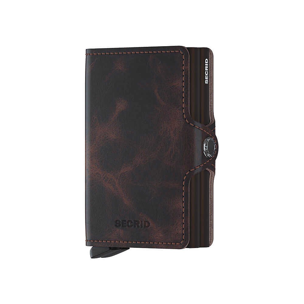 Secrid Twinwallet Vintage Kartlık Cüzdan, Ç.Kahve