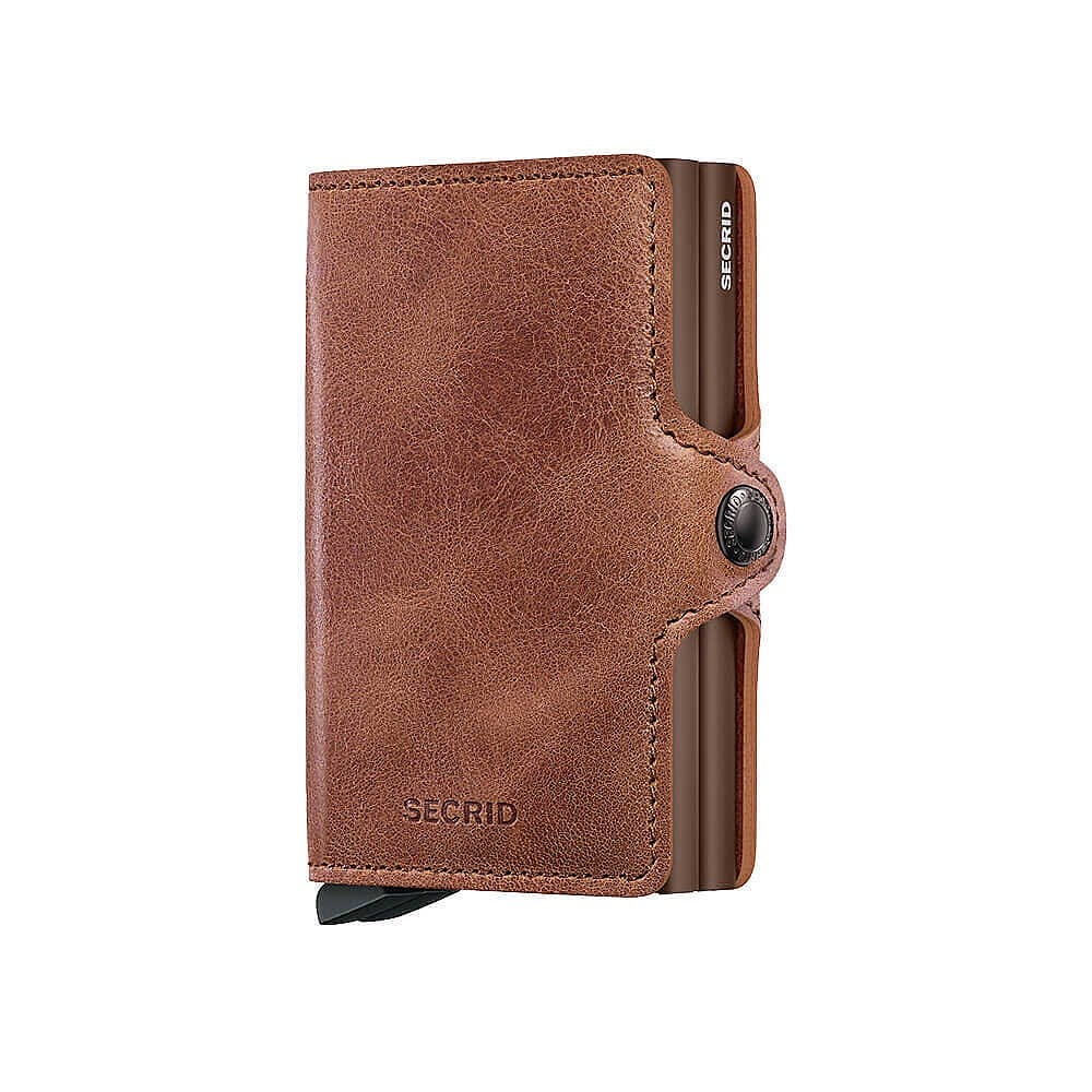 Secrid Twinwallet Vintage Kartlık Cüzdan, Kahve
