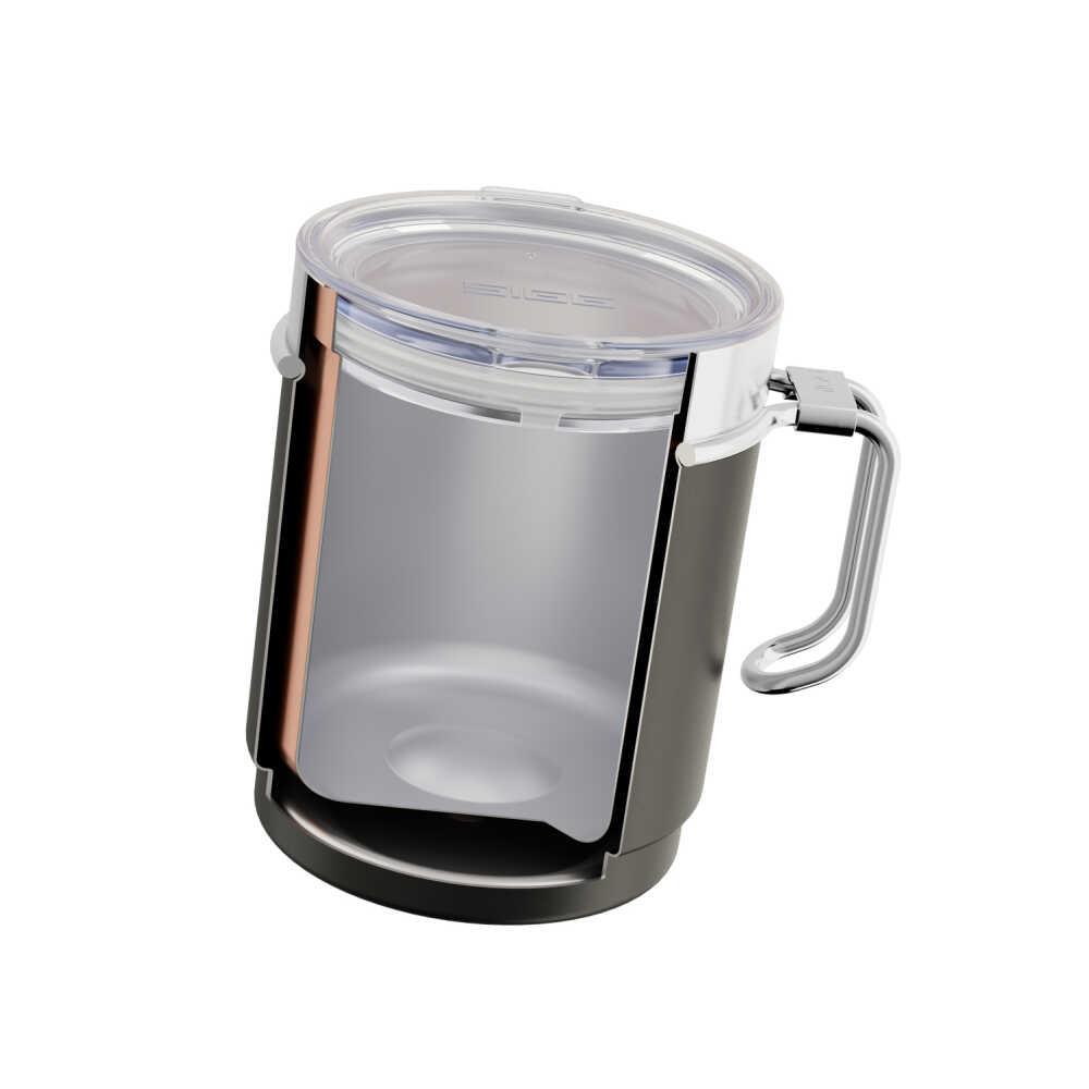 Sigg 6053.80 Travel 0,30L Termos Kupa, Siyah