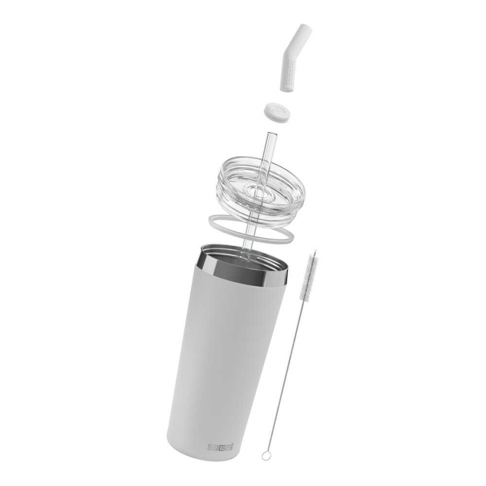 Sigg 6178.40 Helia 0,60L Termos Kupa, Beyaz