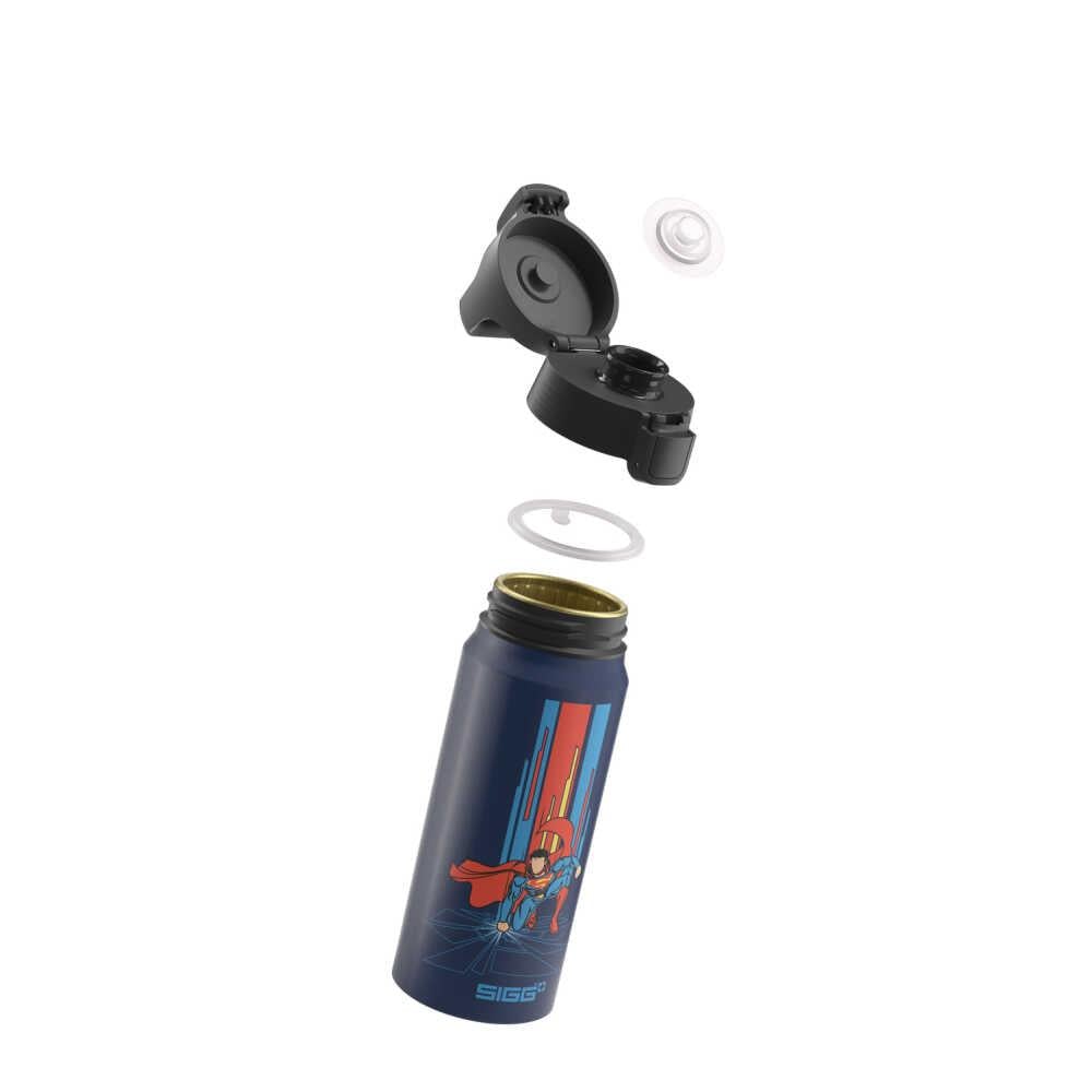 Sigg 6189.90 WMB One 0,6L Çocuk Matara, Superman Blue