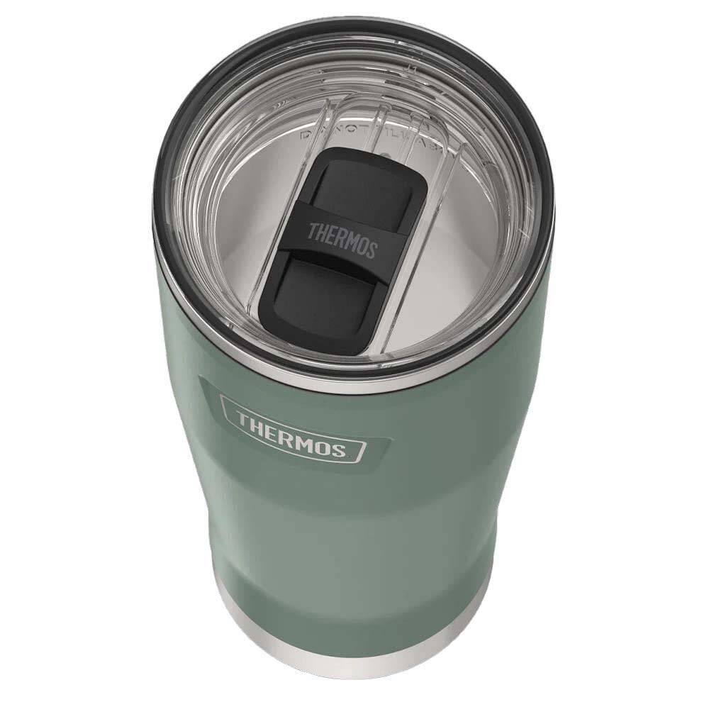Thermos Icon IS115 0,53L Slide Lock Mug Alpine Green w/Straw 022998