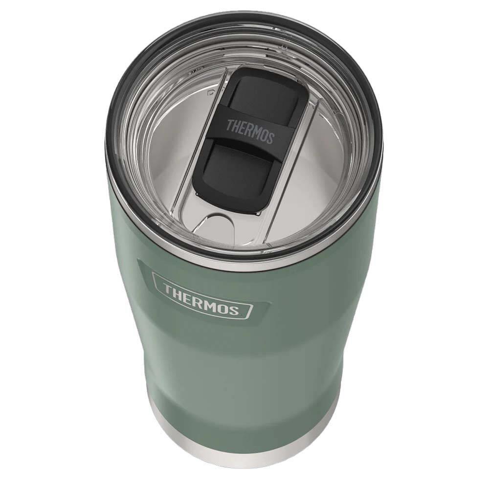 Thermos Icon IS115 0,53L Slide Lock Mug Alpine Green w/Straw 022998