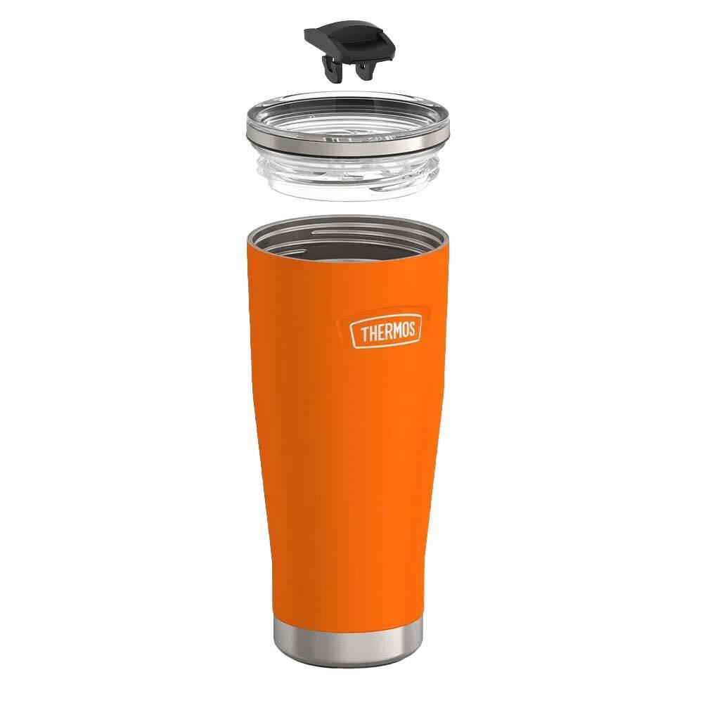 Thermos Icon IS115 0,53L Slide Lock Mug Orange w/Straw 023014