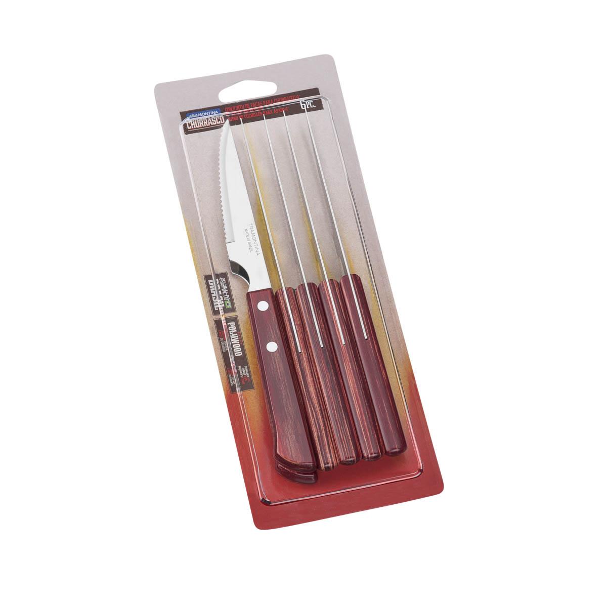 Tramontina 21109-674 6lı Biftek-Steak Bıçağı Seti