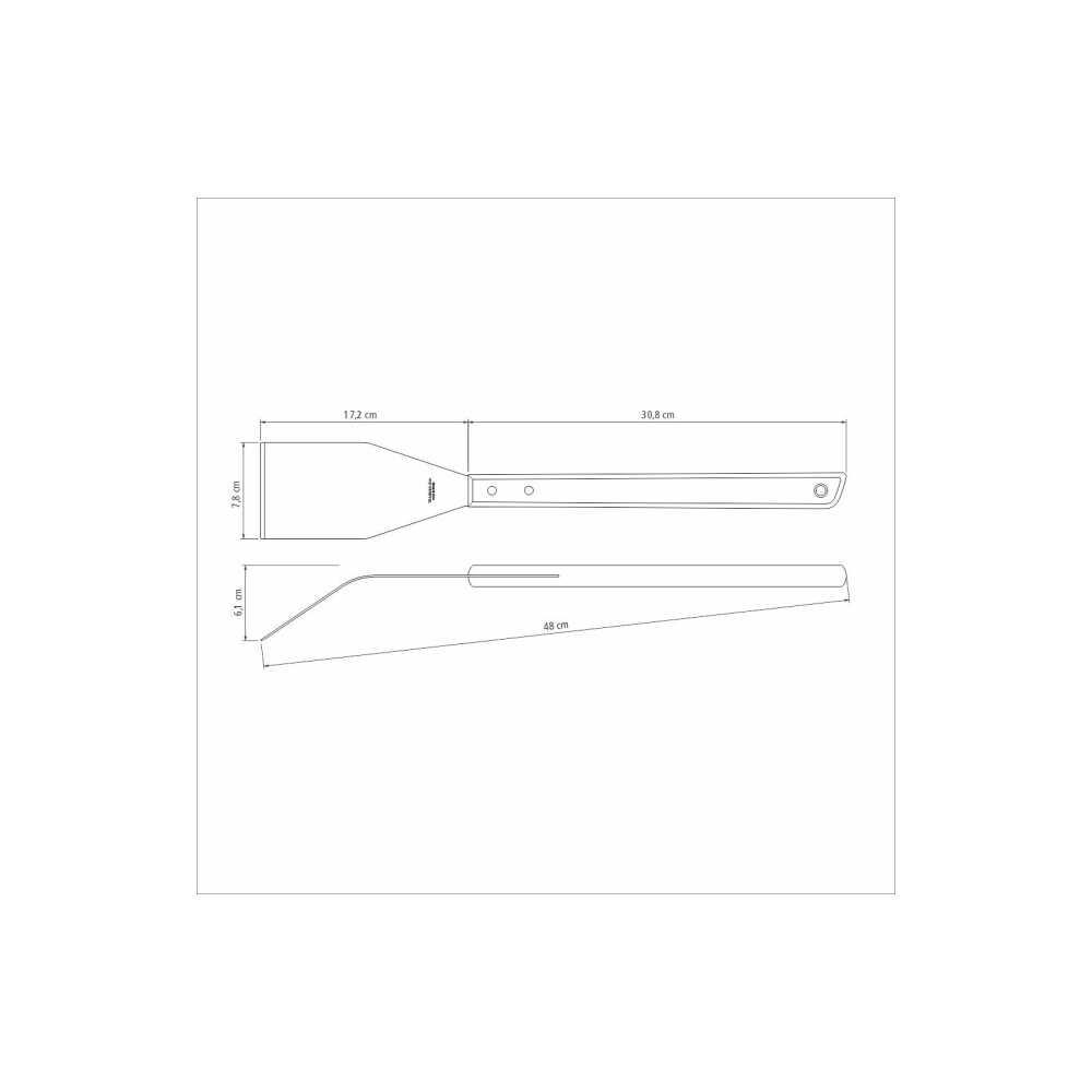 Tramontina 26441-100 48cm Barbekü Spatulası