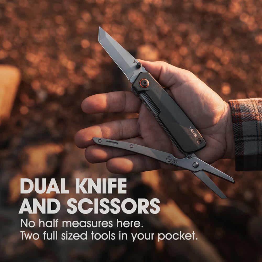True Utility 0002 Dual Cutter Çakı