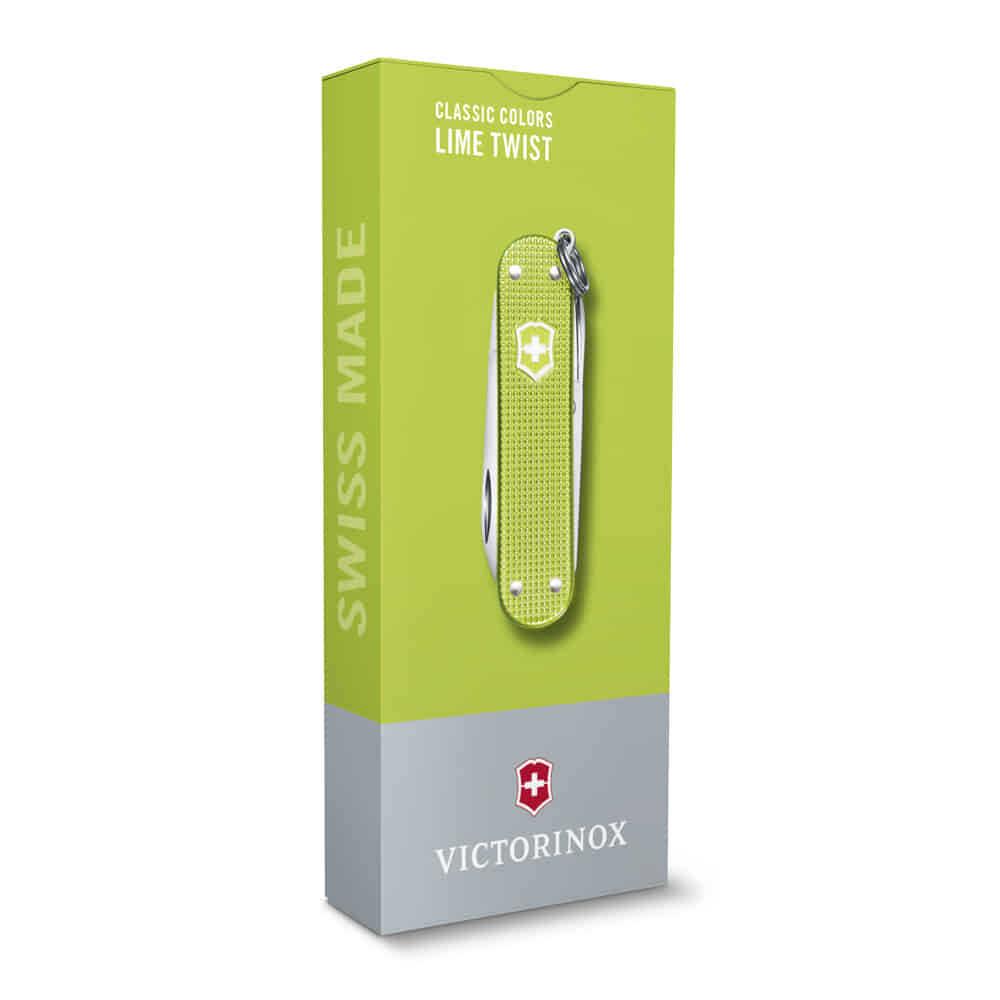 Victorinox 0.6221.241G Lime Twist Classic Alox Çakı
