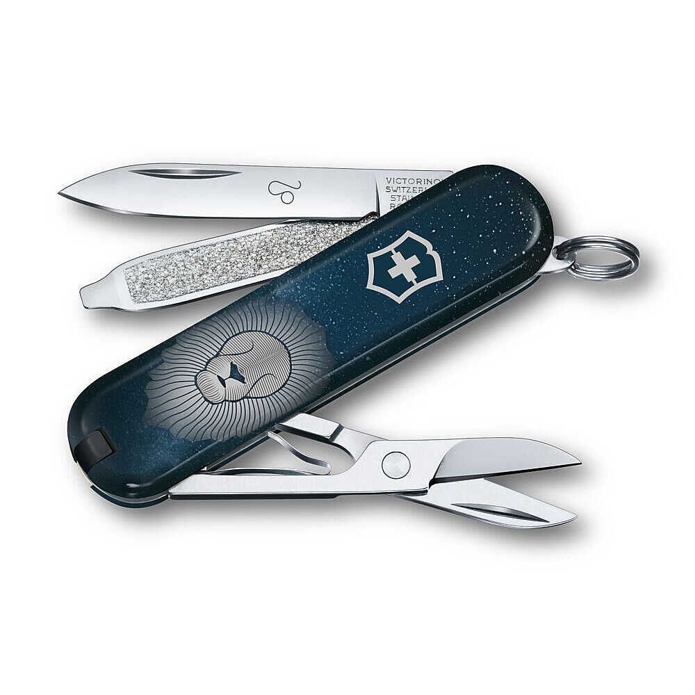 Victorinox 0.6223.2LEO Classic SD Zodiac Signs 58mm Çakı, Aslan Burcu
