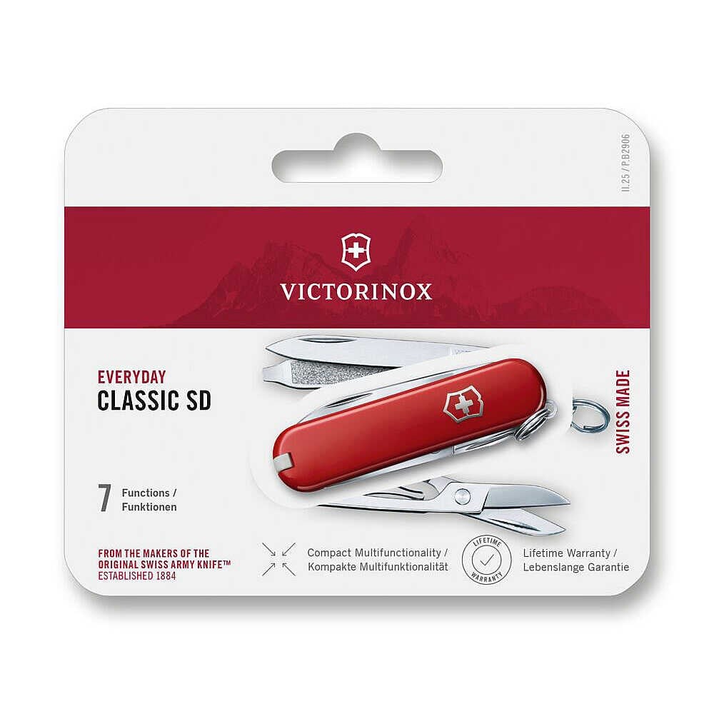 Victorinox 0.6223.B Classic SD Çakı, Kırmızı