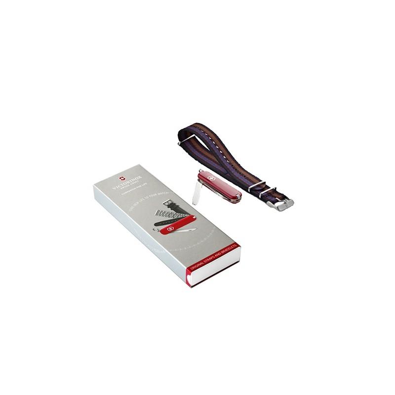 Victorinox 10157 INOX Saat için Kayış + Çakı Set