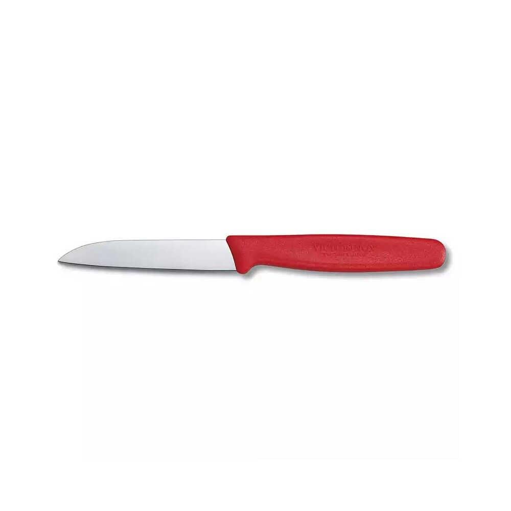 Victorinox 5.0401 8cm Kırmızı Düz Soyma Bıçağı
