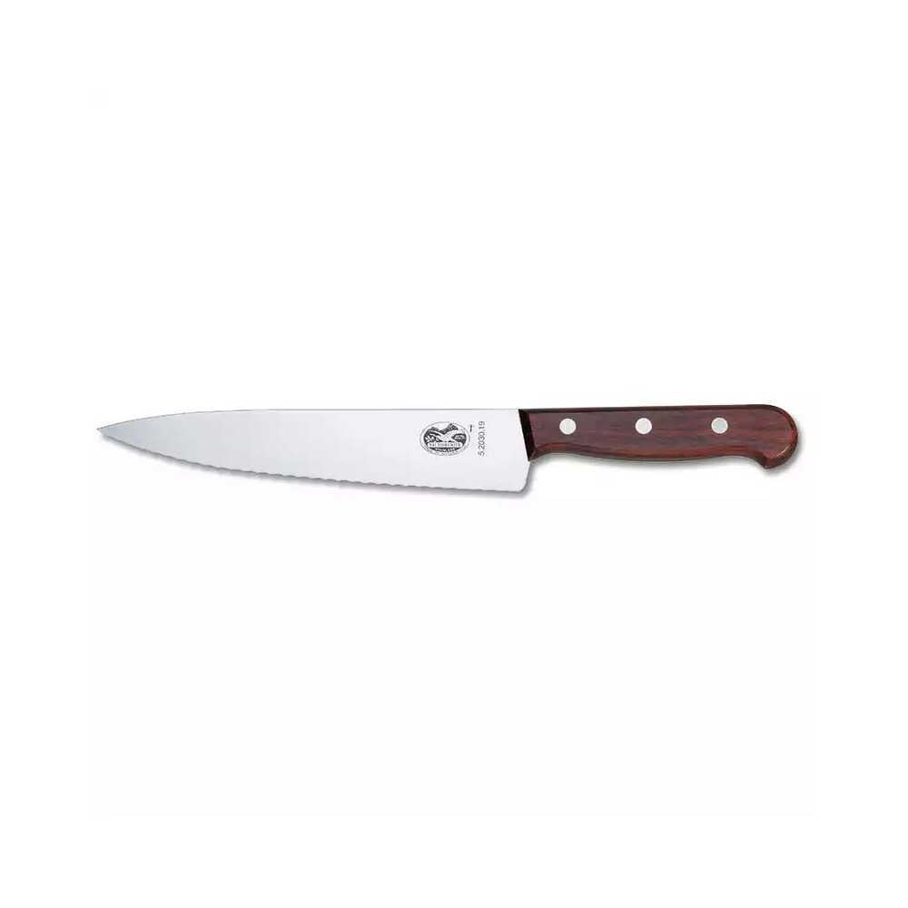 Victorinox 5.2030.19 19cm Gül Ağacı Tırtıklı Dilimleme Bıçağı