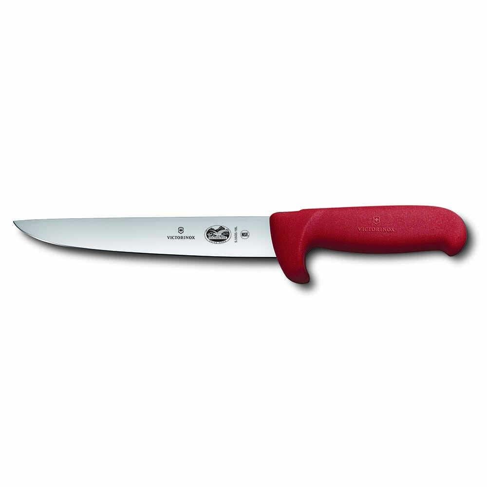 Victorinox 5.5501.18L 18cm Kırmızı Sıyırma Bıçağı, Parmak Korumalı