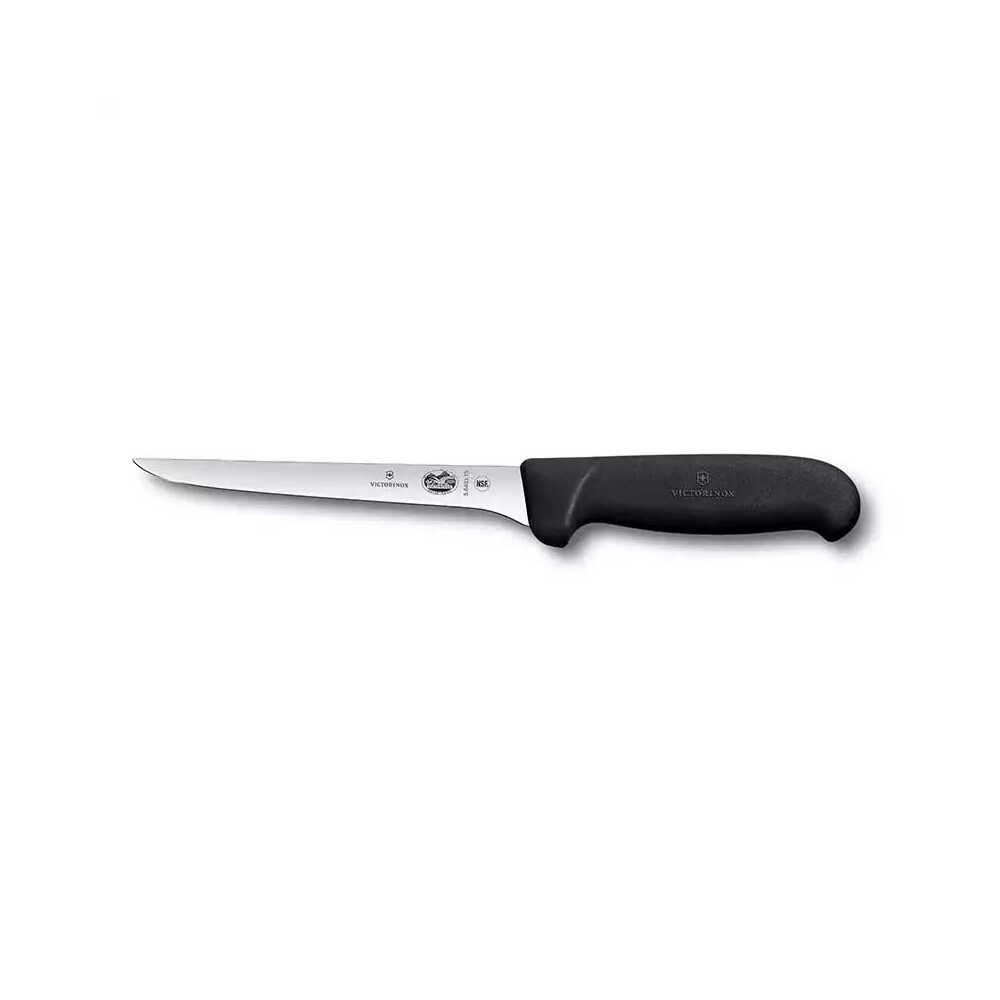 Victorinox 5.6403.12 12cm Siyah Kavisli Dar Ağız Sıyırma Bıçağı