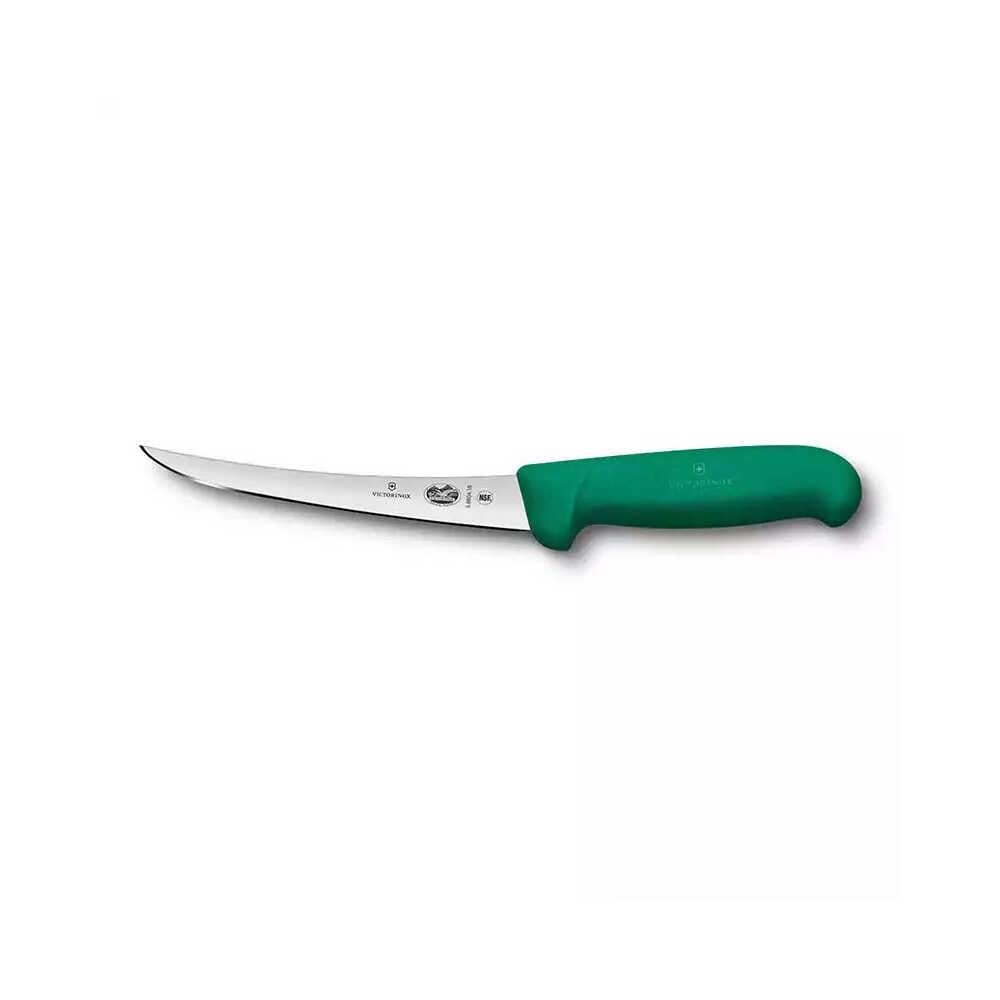 ​​​​​Victorinox 5.6604.15 15cm Yeşil Kavisli Dar Ağız Sıyırma Bıçağı