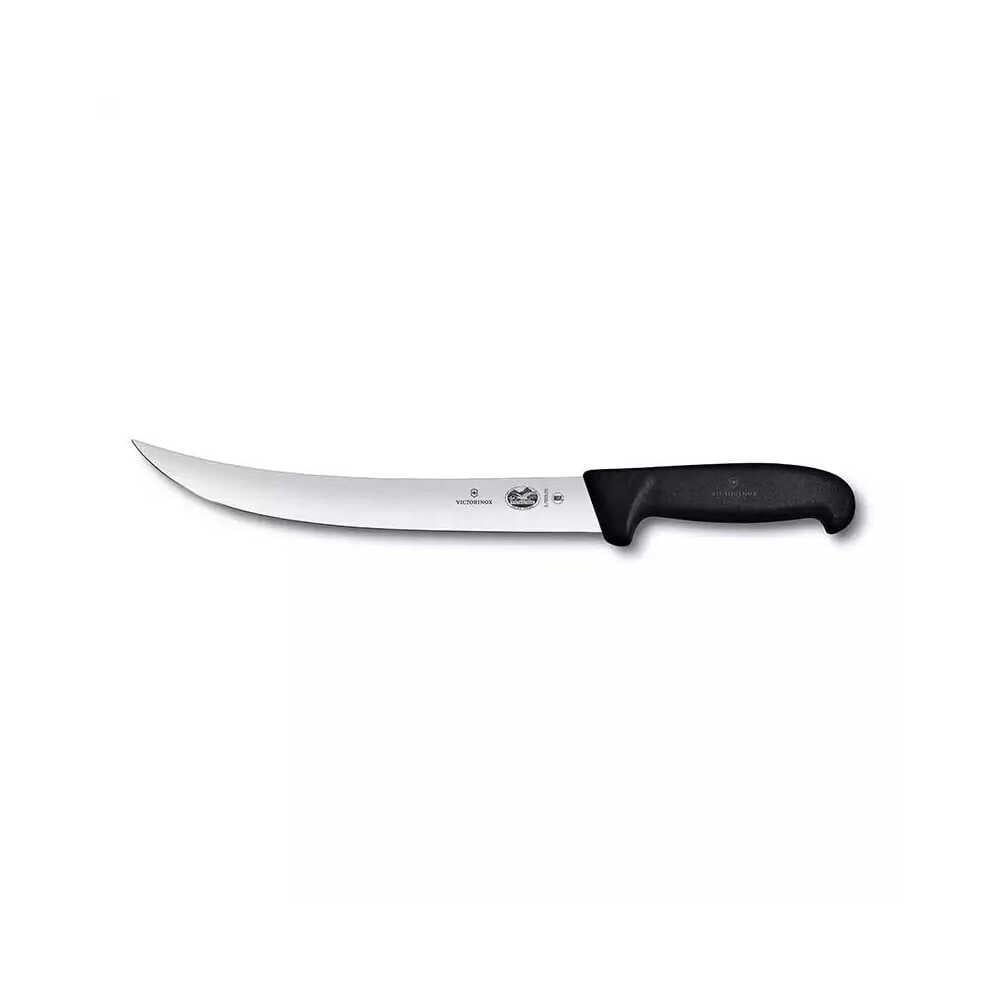 Victorinox 5.7203.25 25cm Siyah Kavisli Dar Ağız Kasap Bıçağı