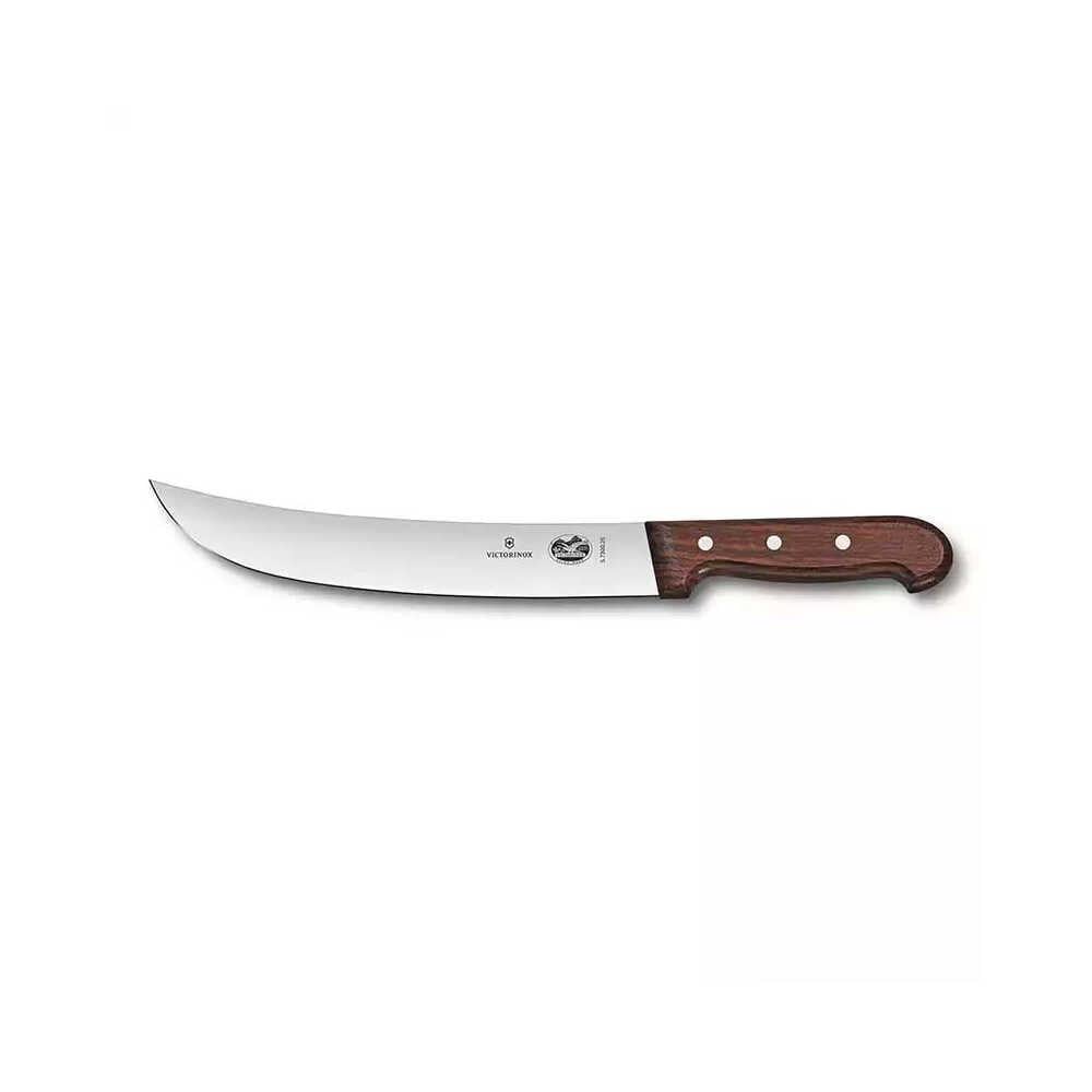 Victorinox 5.7300.25 25cm Gül Ağacı Kavisli Kasap Bıçağı