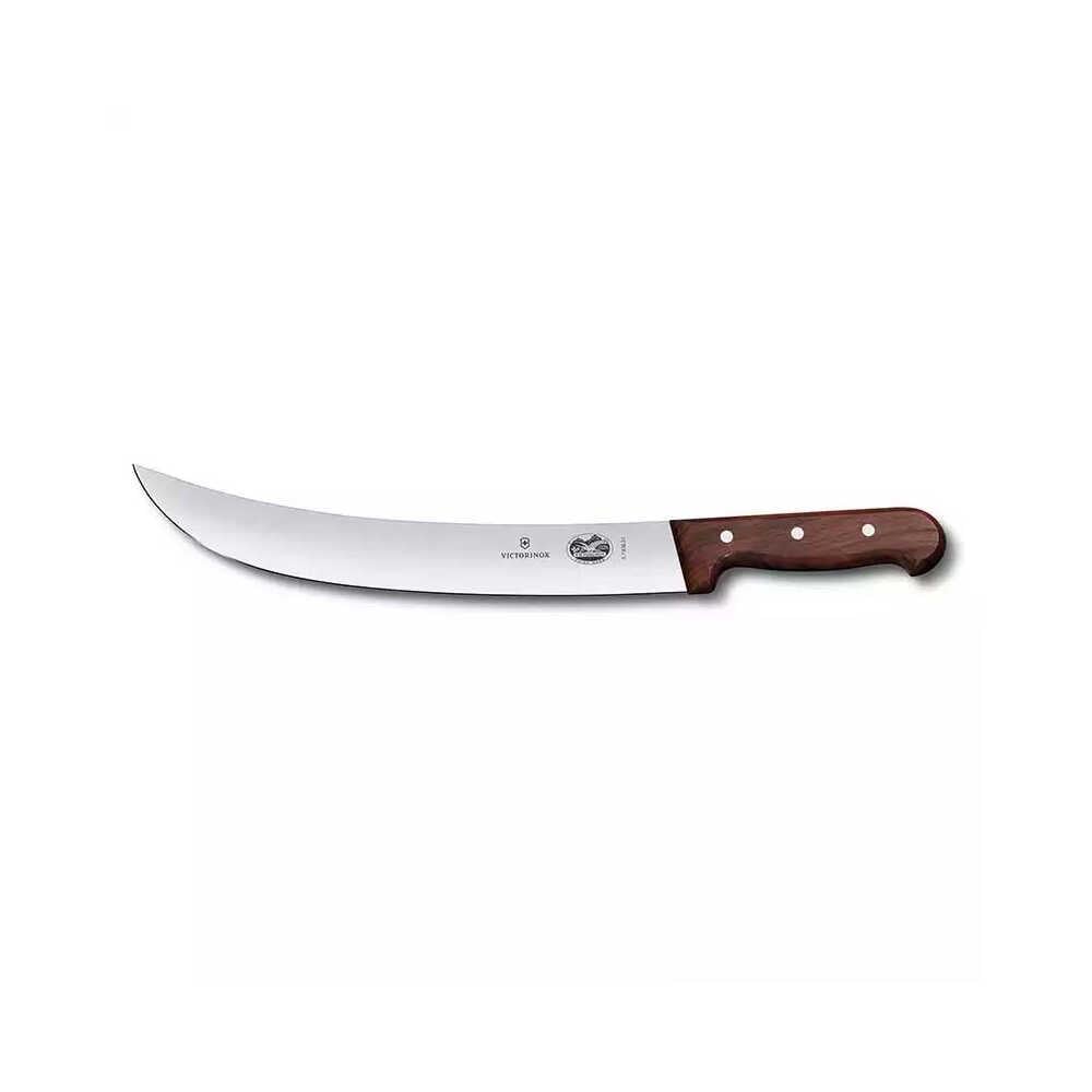 Victorinox 5.7300.31 31cm Gül Ağacı Kavisli Kasap Bıçağı