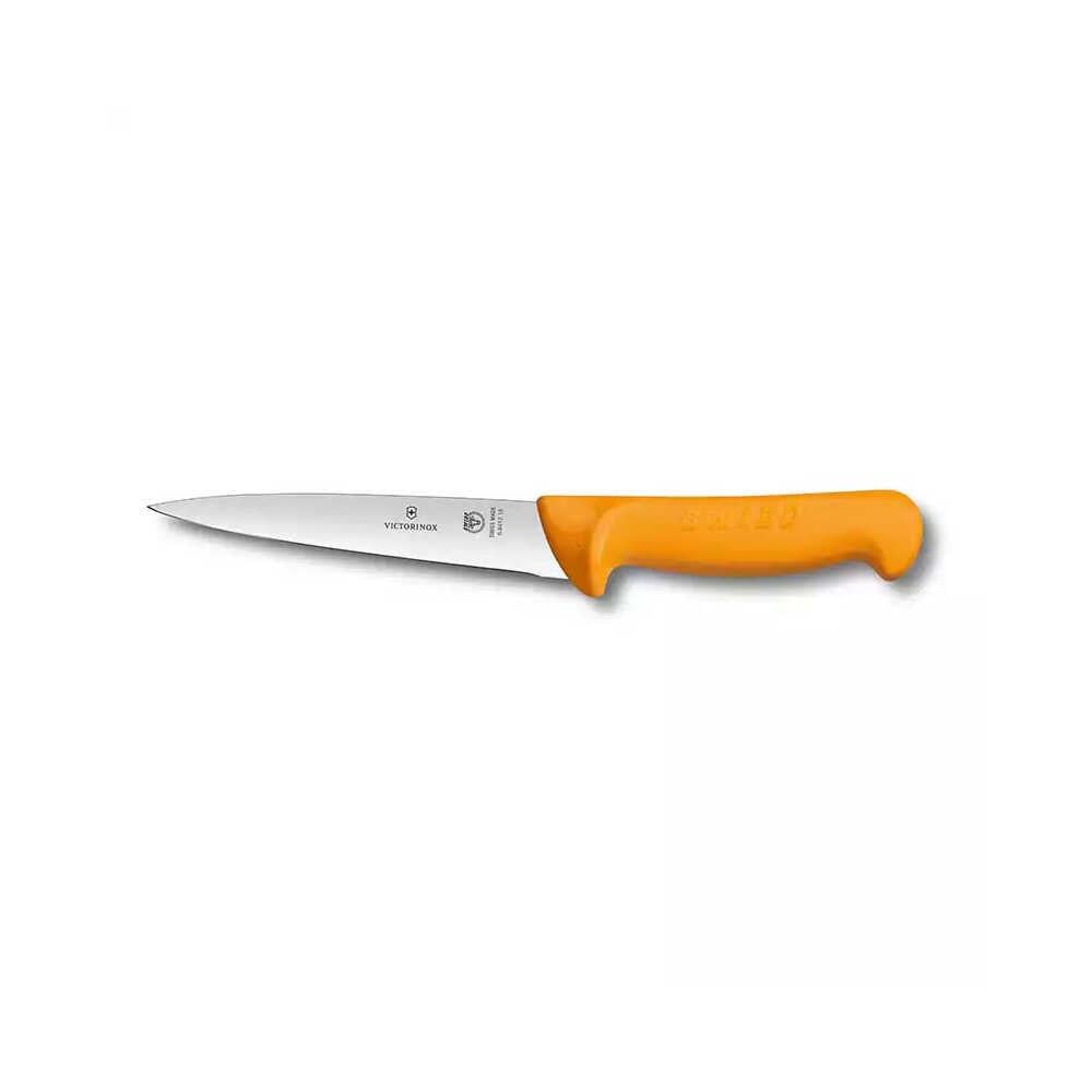 Victorinox 5.8412.15 15cm Sarı Swibo Eğik Kenar Doğrama Bıçağı