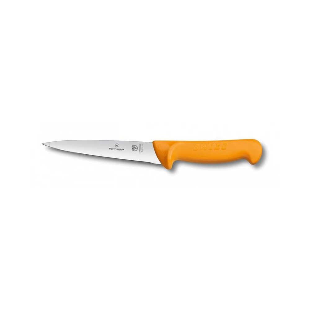 Victorinox 5.8412.18 18cm Sarı Swibo Eğik Kenar Doğrama Bıçağı