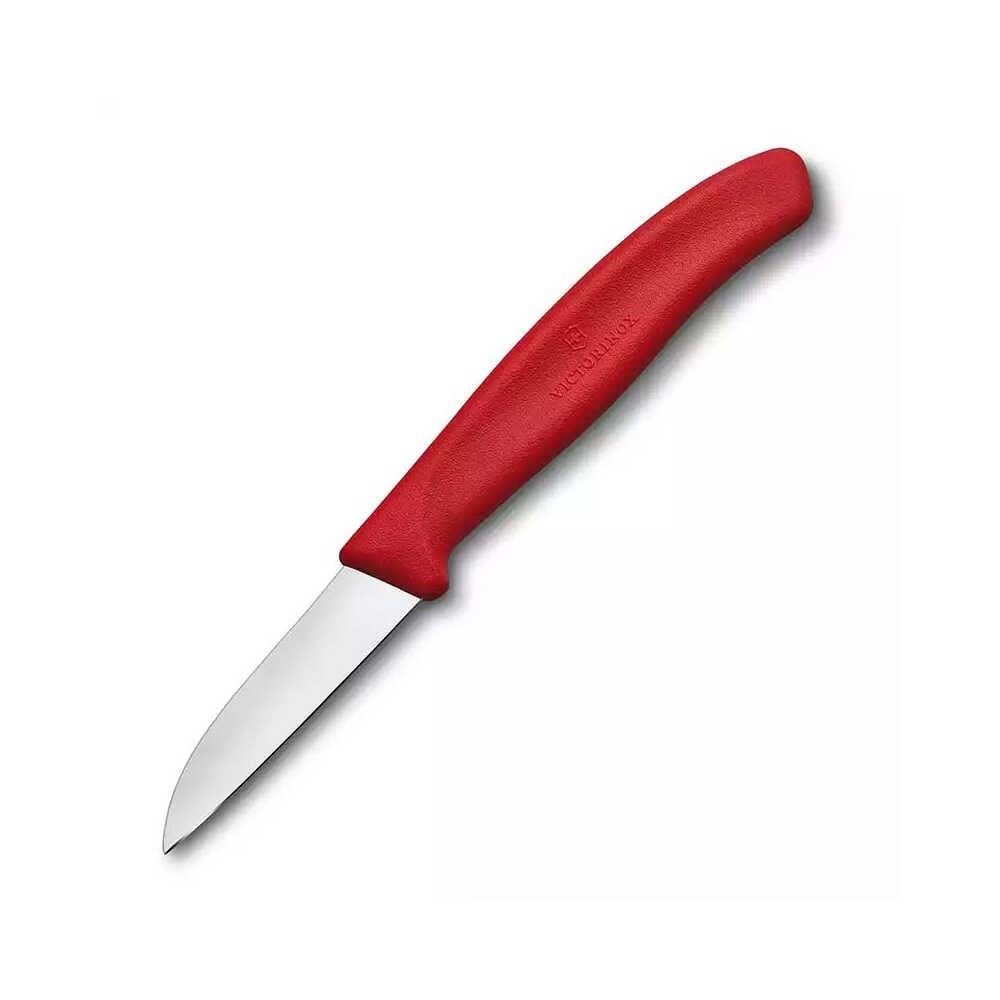 ​​​​​​​Victorinox 6.7301 6cm Kırmızı Düz Soyma Bıçağı