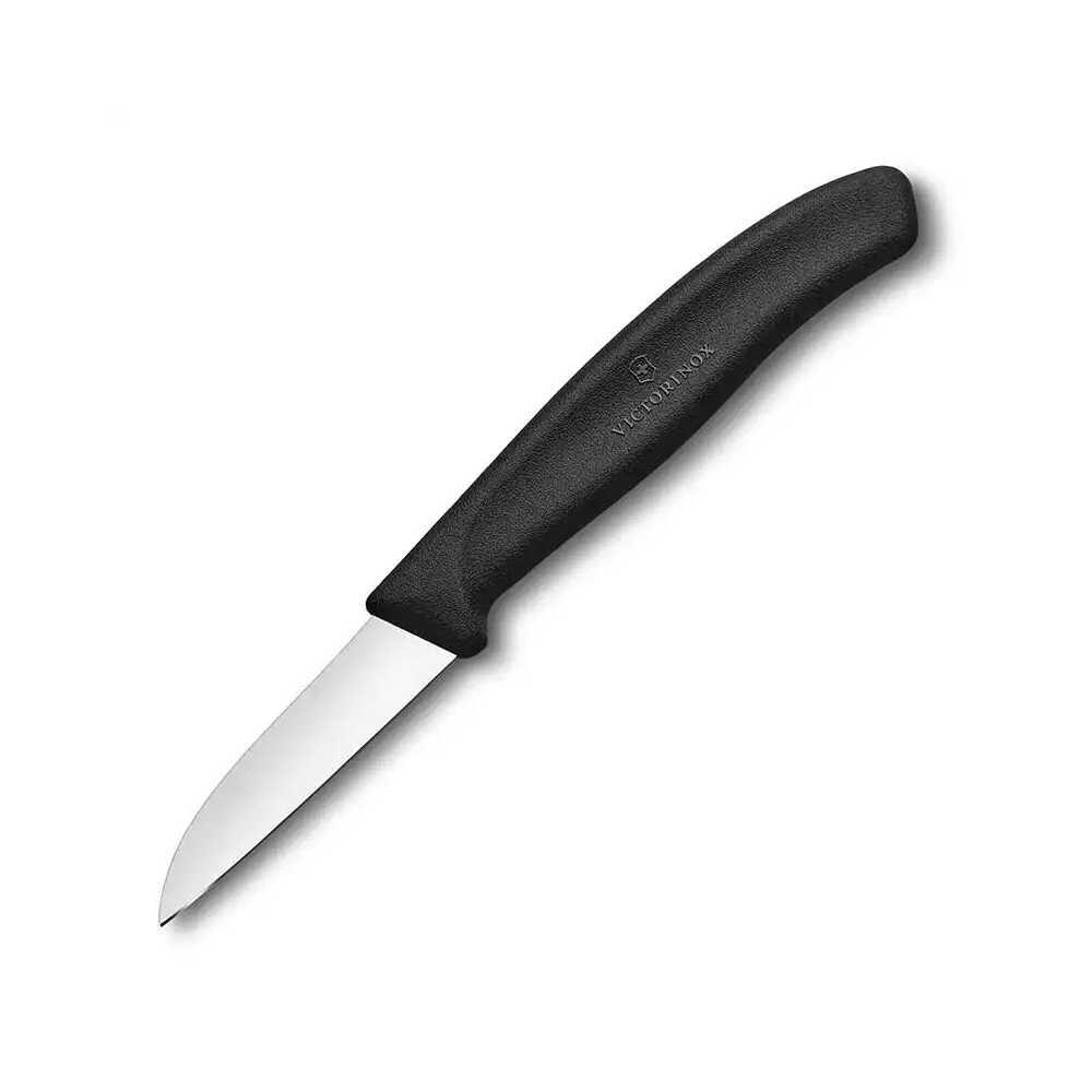 ​​​​​​​​Victorinox 6.7303 6cm Siyah Düz Soyma Bıçağı