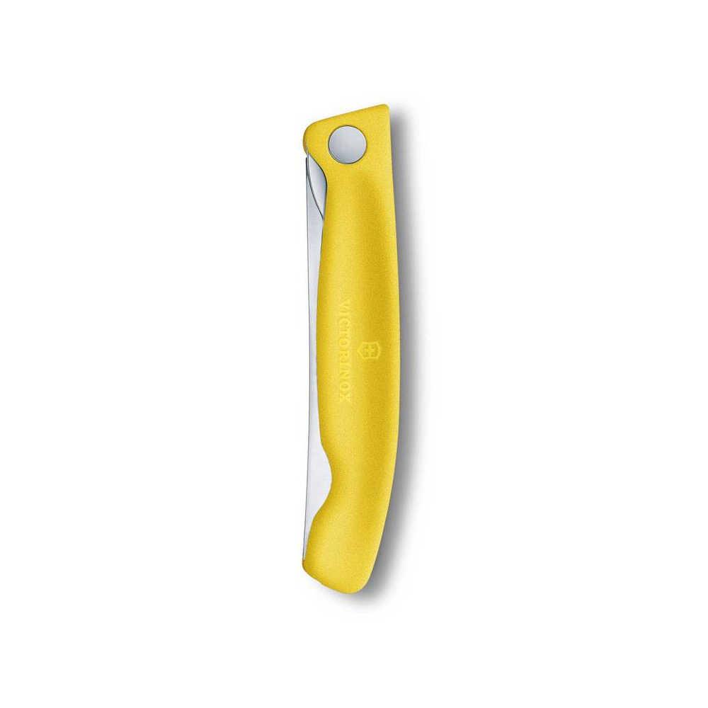 ​​​​​​​​​​​​​​​​​​​​​​​​​​​​​​​​Victorinox 6.7836.F8B 11cm Sarı Tırtıklı Katlanabilir Domates Bıçağı