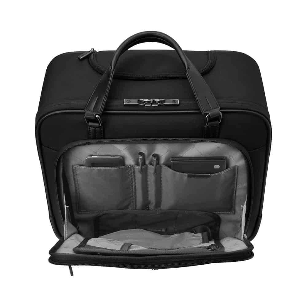 Victorinox 611476 Werks Professional Cordura Tekerlekli Evrak Çantası, Siyah
