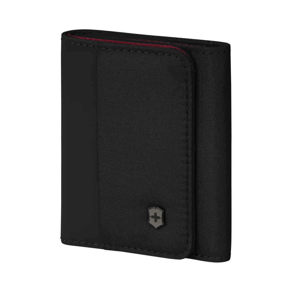 Victorinox 653365 Travel Essential Tri fold Cüzdan, Siyah