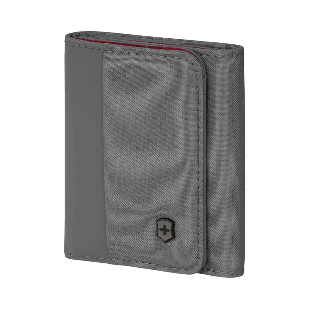 Victorinox 653366 Travel Essential Tri fold Cüzdan, Gri