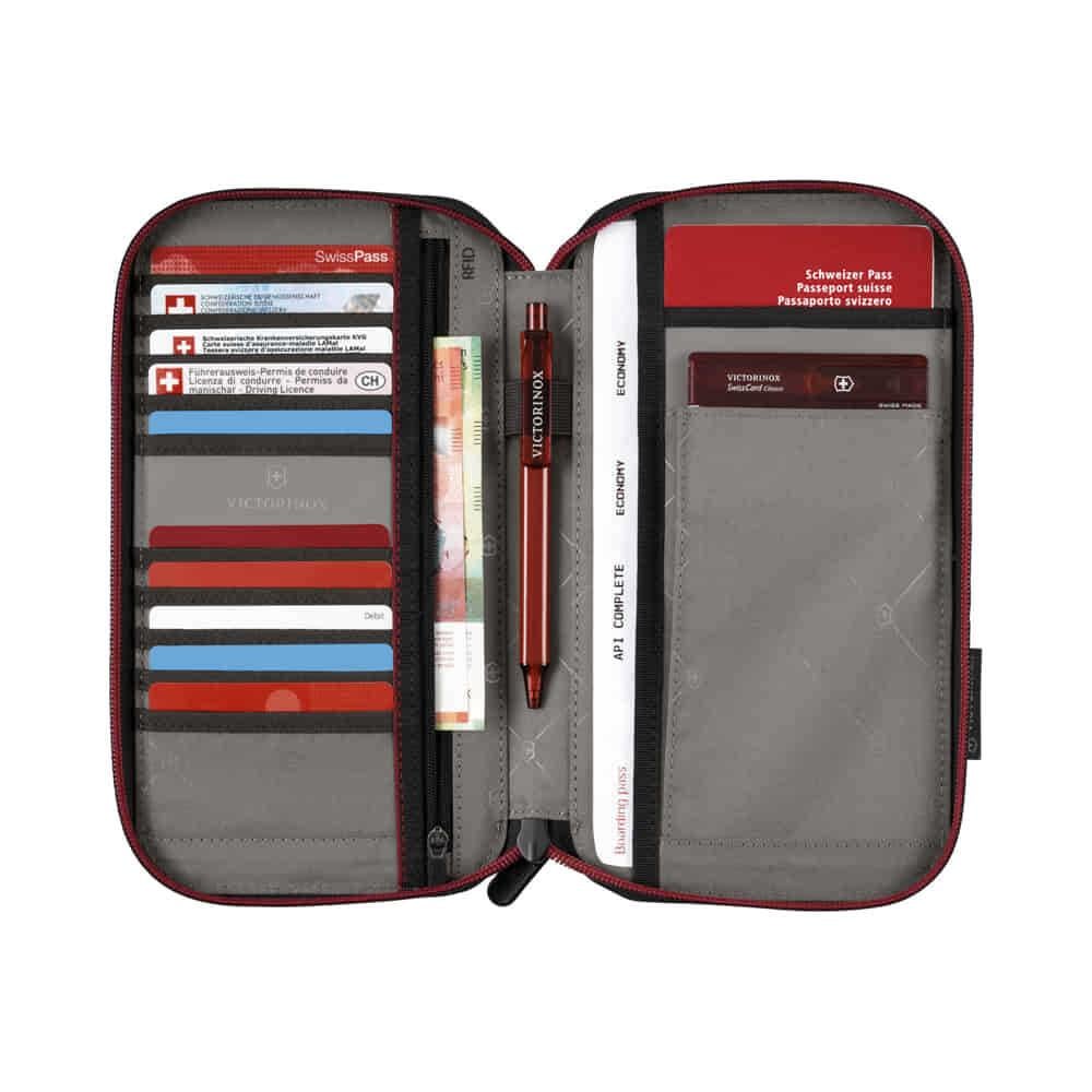 Victorinox 653372 Travel Essential Portföy Cüzdan, Gri