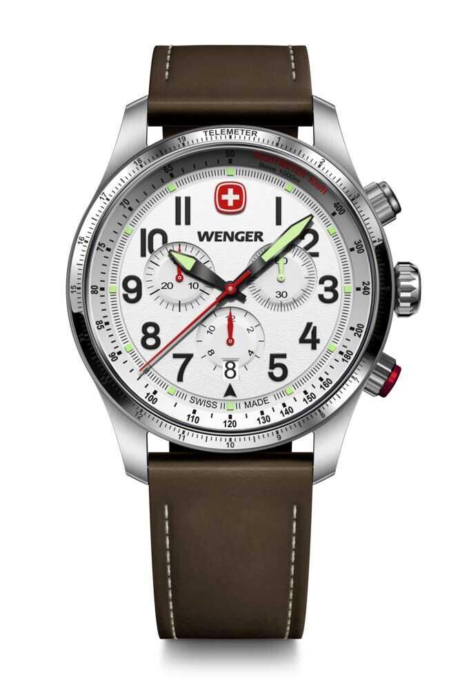 Wenger 01.0543.109 Terragraph Chrono Quartz Erkek Kol Saati
