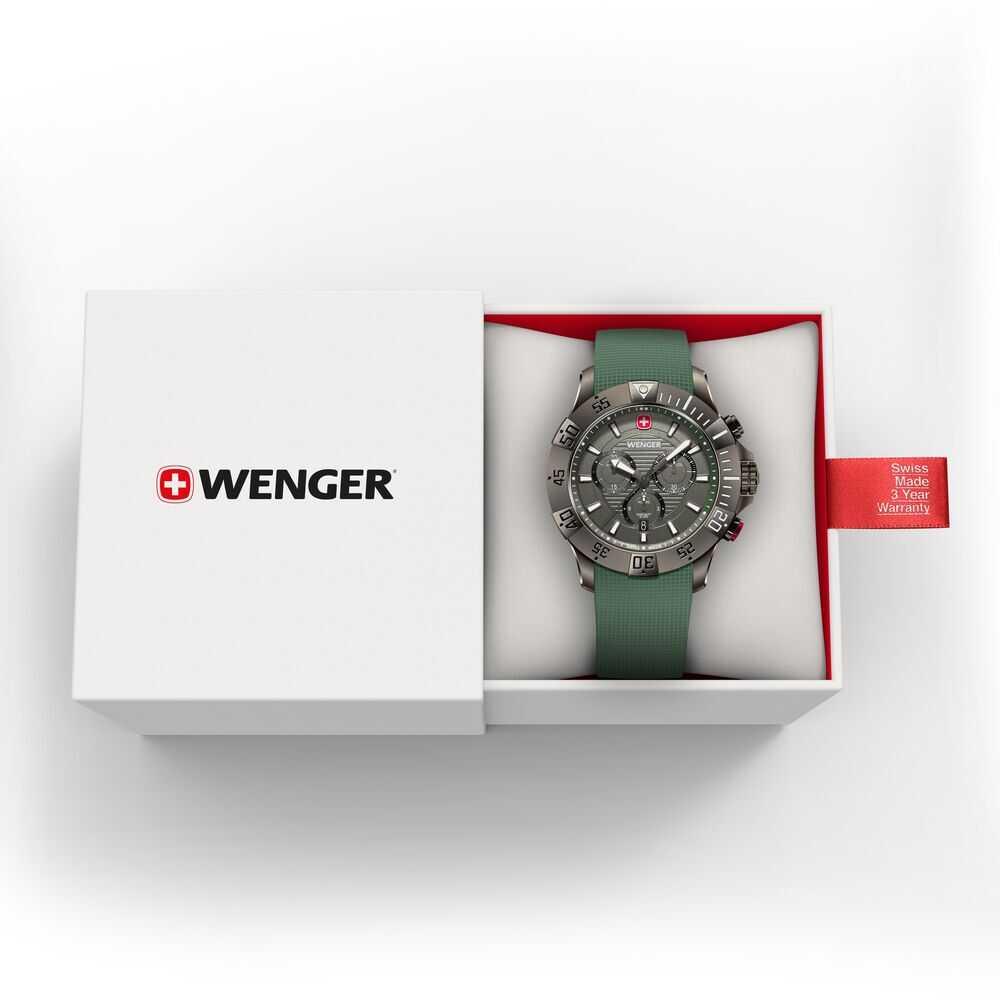 Wenger 01.0643.127 Seaforce Chrono Quartz Erkek Kol Saati