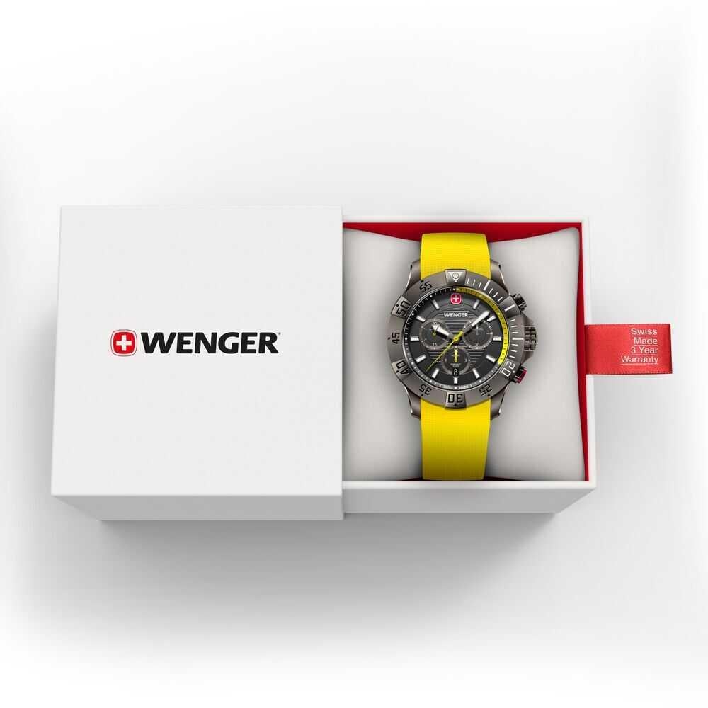 Wenger 01.0643.129 Seaforce Chrono Quartz Erkek Kol Saati