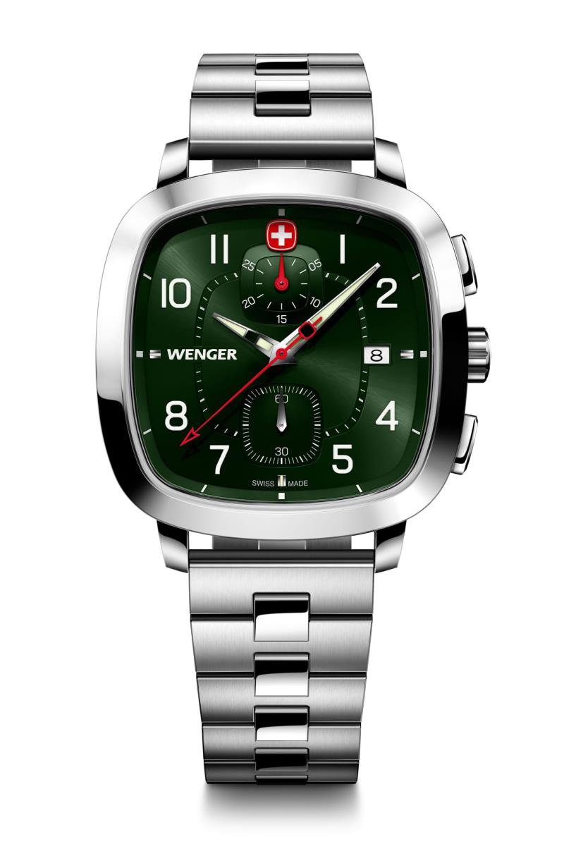 Wenger 01.1933.112 Vintage Sport Chrono 39.5mm Erkek Kol Saati