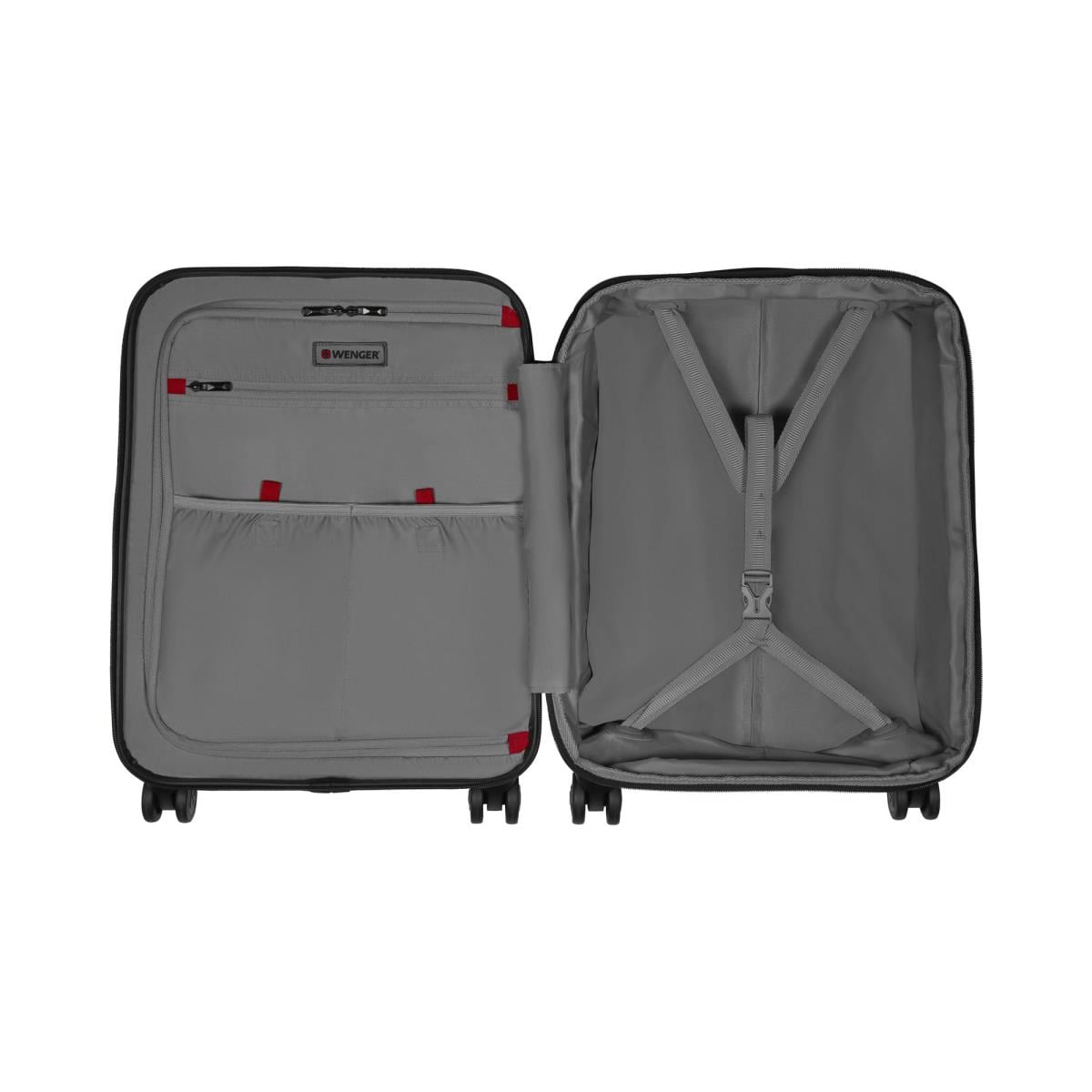 Wenger 610163 Syntry Kabin Boy Valiz, Siyah-Gri