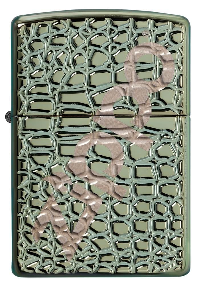 Armor Chameleon Zippo Alligator
