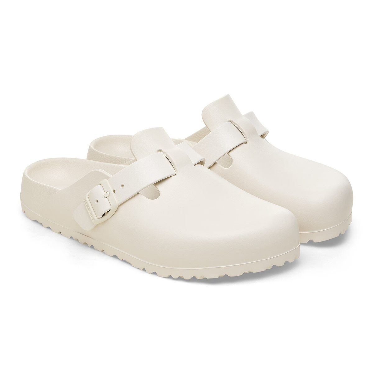 Birkenstock Boston Eva Erkek Terlik, Yumurta Kabuğu