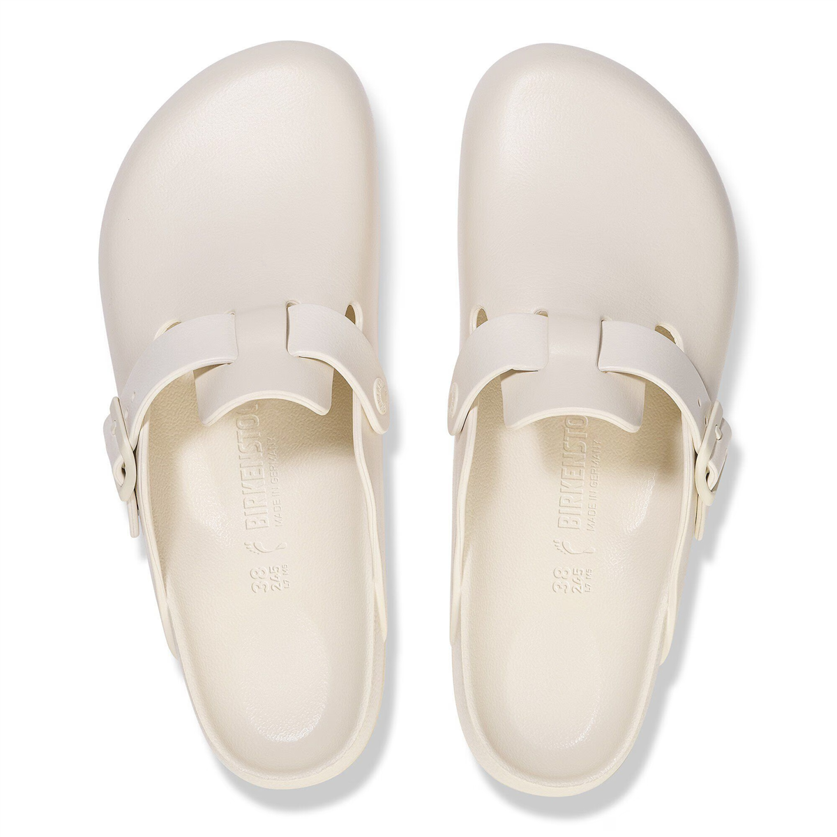 Birkenstock Boston Eva Erkek Terlik, Yumurta Kabuğu