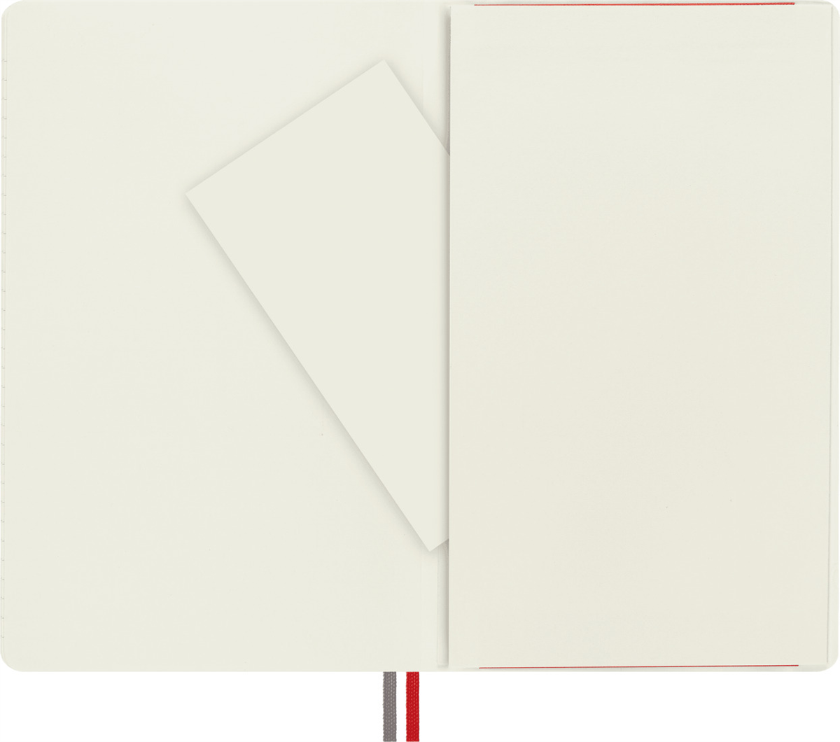ÇİZGİLİ KALIN ( EXPANDED ) KIRMIZI DEFTER LG BOY S
