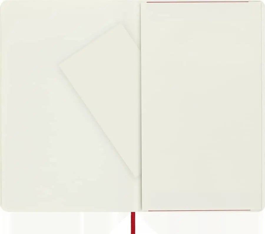 ÇİZGİSİZ KIRMIZI DEFTER LG BOY SOFT KAPAK