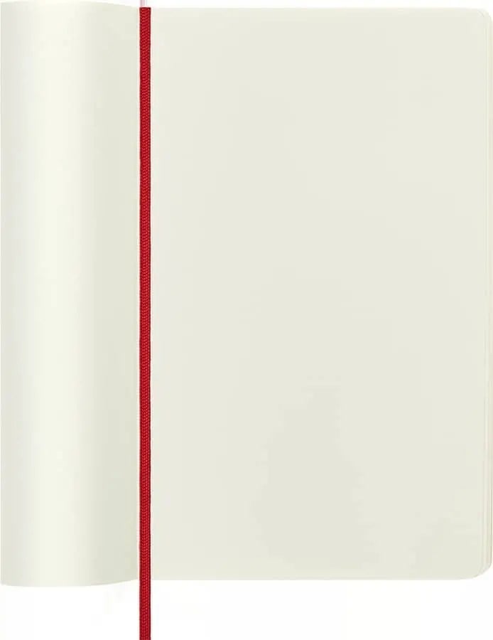 ÇİZGİSİZ KIRMIZI DEFTER LG BOY SOFT KAPAK