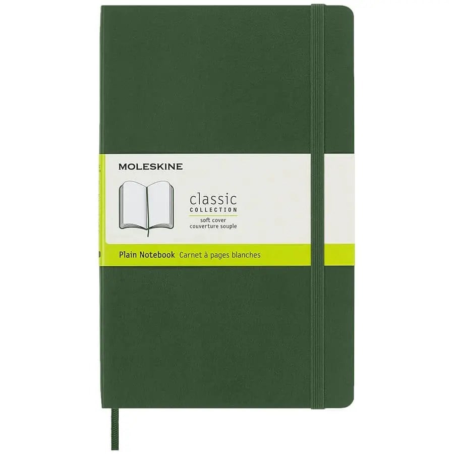 ÇİZGİSİZ MERSİN YEŞİLİ DEFTER LG BOY SOFT KAPAK